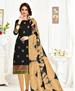 Picture of Sightly Black Straight Cut Salwar Kameez