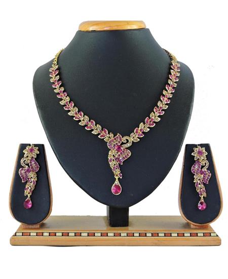 Picture of Bewitching Rani Pink Earrings