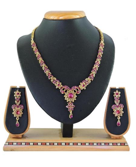 Picture of Grand Rani Pink Earrings