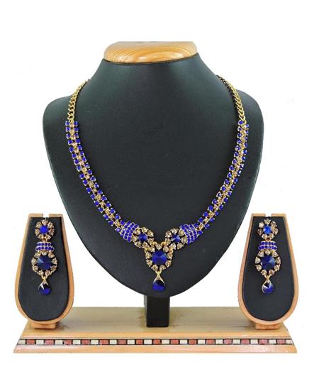 Picture of Excellent Blue Necklace Set