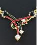 Picture of Pleasing Red+green Necklace Set