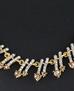 Picture of Superb White+gold Necklace Set