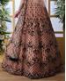Picture of Comely Peach Party Wear Gown