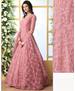 Picture of Lovely Dusty Peach Party Wear Gown