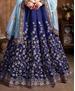 Picture of Ravishing Royal Blue Lehenga Choli