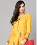 Picture of Shapely Yellow Kurtis & Tunic