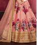 Picture of Excellent Dusty Pink Lehenga Choli