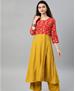 Picture of Superb Red+musterd Kurtis & Tunic