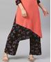 Picture of Magnificent Coral- Black Kurtis & Tunic