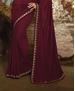 Picture of Magnificent Maroon Silk Saree