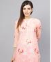 Picture of Charming Baby Pink Kurtis & Tunic