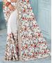 Picture of Marvelous White Georgette Saree