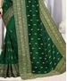 Picture of Beauteous Green Silk Saree