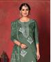 Picture of Gorgeous Teal Green Straight Cut Salwar Kameez