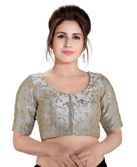 Picture of Classy Grey Designer Blouse