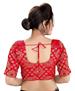 Picture of Well Formed Red Designer Blouse
