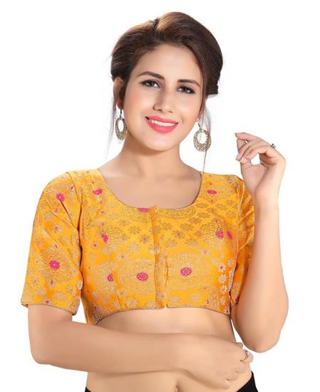 Picture of Sublime Yellow Designer Blouse