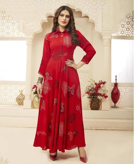 Picture of Delightful Rayon Kurtis & Tunic