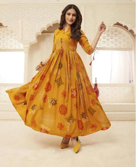 Picture of Lovely Rayon Kurtis & Tunic