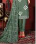 Picture of Bewitching Pine Straight Cut Salwar Kameez
