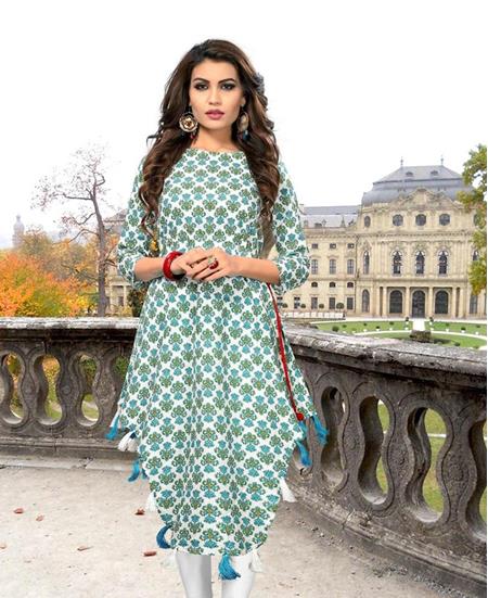Picture of Lovely Multi Color Kurtis & Tunic