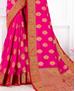 Picture of Shapely Magenta Casual Saree