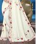 Picture of Marvelous Off White Casual Saree