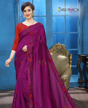 Picture of Sublime Wine Casual Saree