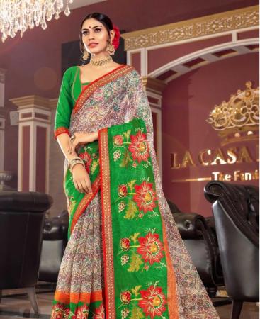 Picture of Stunning Multi Casual Saree