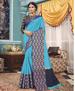 Picture of Pleasing Sky Blue Casual Saree