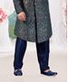 Picture of Enticing Navy Blue Indo Western