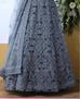 Picture of Splendid Grey Party Wear Gown