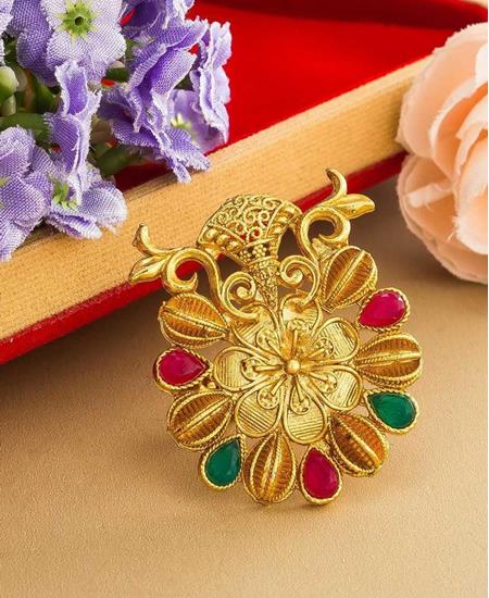 Picture of Nice Golden Adjustable Ring
