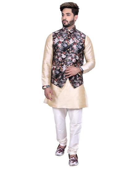 Picture of Charming Beige Kurtas