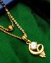 Picture of Charming Golden & Black Mangalsutra