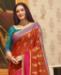 Picture of Fascinating Rusk Red Casual Saree