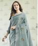 Picture of Comely Grey Casual Saree