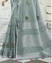 Picture of Comely Grey Casual Saree