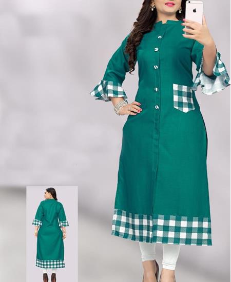Picture of Magnificent Green Kurtis & Tunic