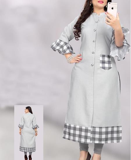 Picture of Classy Grey Kurtis & Tunic
