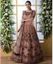 Picture of Fine Peach Party Wear Gown