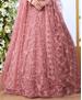 Picture of Appealing Dusty Peach Party Wear Gown