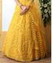 Picture of Magnificent Yellow Party Wear Gown