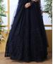 Picture of Excellent Navy Blue Party Wear Gown