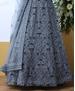 Picture of Gorgeous Grey Party Wear Gown