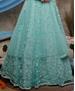 Picture of Elegant Mint Green Party Wear Gown