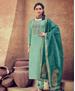 Picture of Nice Turquoise Straight Cut Salwar Kameez