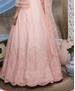 Picture of Beautiful Peach Party Wear Gown