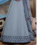 Picture of Magnificent Grey Party Wear Gown