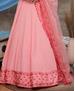 Picture of Resplendent Pink Party Wear Gown